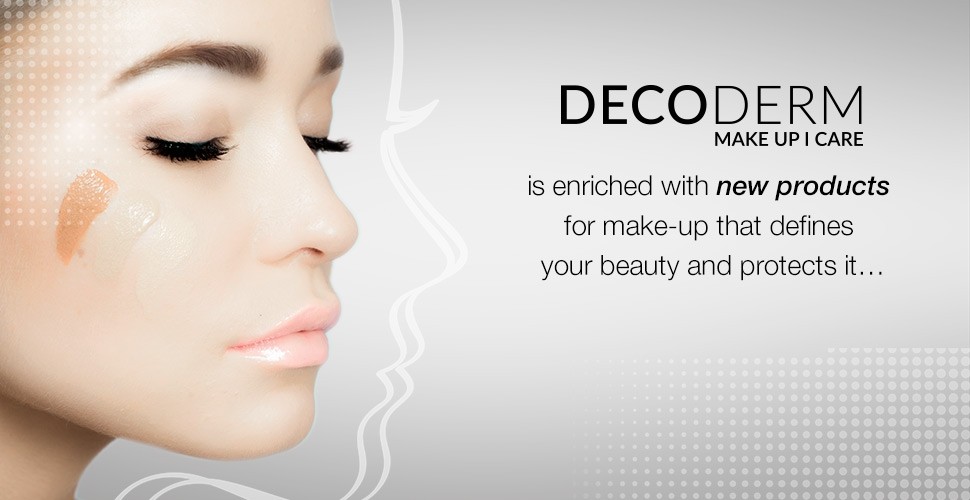 Decoderm is enriched with new products for make-up that defines your beauty and protects it